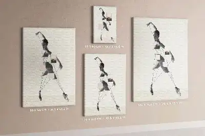 Prikbord van kurk Ballerina