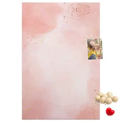 Prikbord Roze marmer