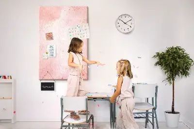 Prikbord Roze marmer