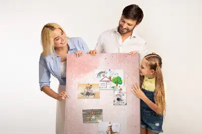 Prikbord Roze marmer
