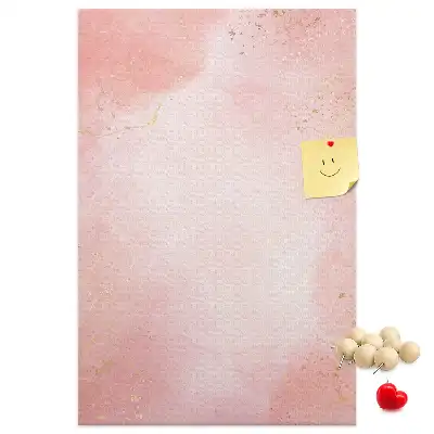 Prikbord Roze marmer