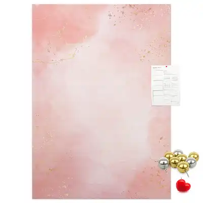 Prikbord Roze marmer
