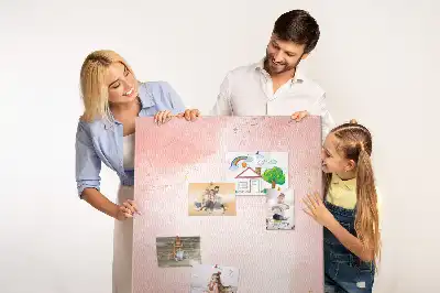 Prikbord Roze marmer