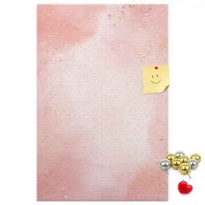 Prikbord Roze marmer