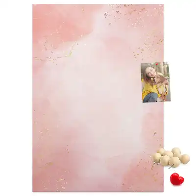 Prikbord Roze marmer