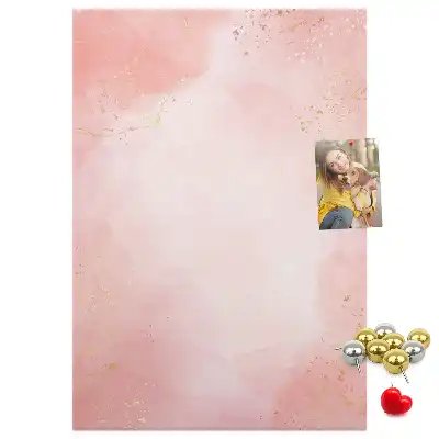 Prikbord Roze marmer
