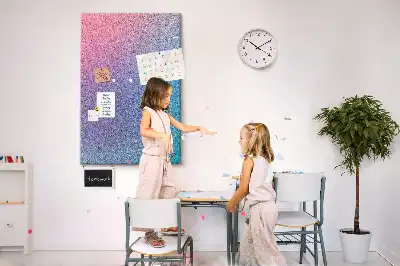 Prikbord van kurk Abstracte gradiënt