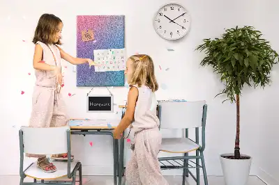 Prikbord van kurk Abstracte gradiënt