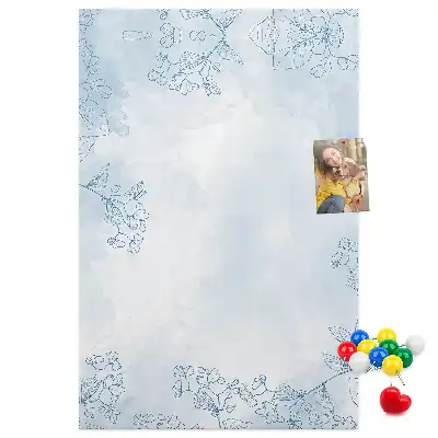 Prikbord Bloemenschets