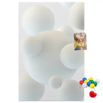 Prikbord van kurk Abstracte sportbal