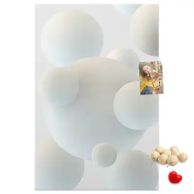 Prikbord van kurk Abstracte sportbal