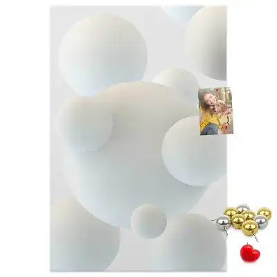 Prikbord van kurk Abstracte sportbal
