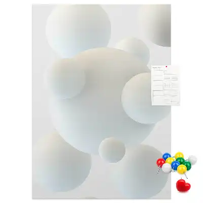 Prikbord van kurk Abstracte sportbal