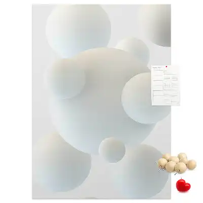 Prikbord van kurk Abstracte sportbal