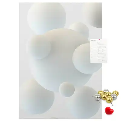 Prikbord van kurk Abstracte sportbal