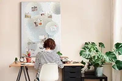 Prikbord van kurk Abstracte sportbal