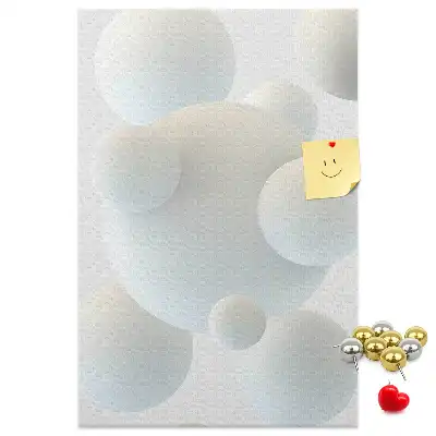 Prikbord van kurk Abstracte sportbal