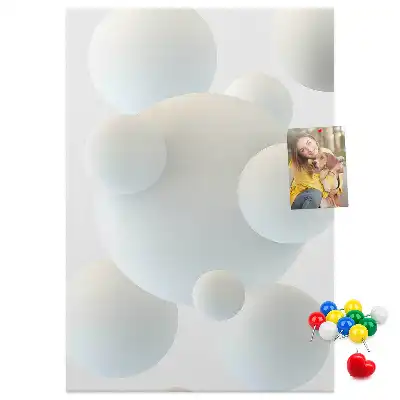 Prikbord van kurk Abstracte sportbal