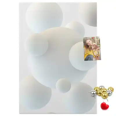 Prikbord van kurk Abstracte sportbal