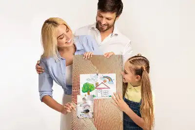 Prikbord Subtiel patroon