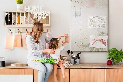 Prikbord van kurk Een exclusief kunstwerk