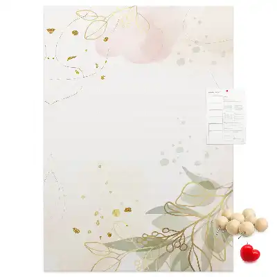 Prikbord van kurk Een exclusief kunstwerk
