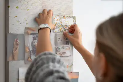 Prikbord van kurk Een exclusief kunstwerk