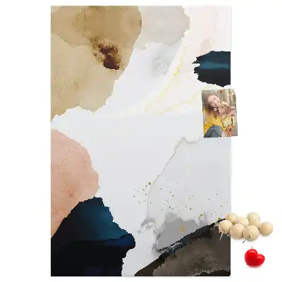 Prikbord Abstracte aquarel