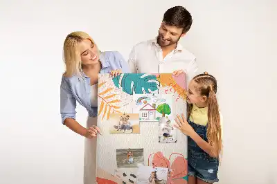 Prikbord van kurk Tropische kusten