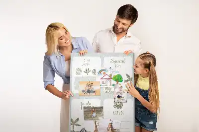 Prikbord van kurk To-dolijstplanner