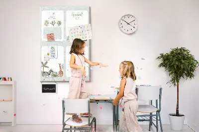 Prikbord van kurk To-dolijstplanner