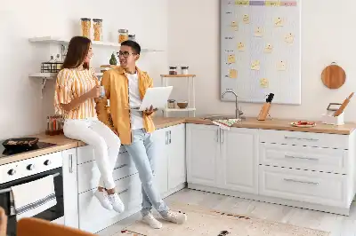 Prikbord van kurk Maaltijdplan
