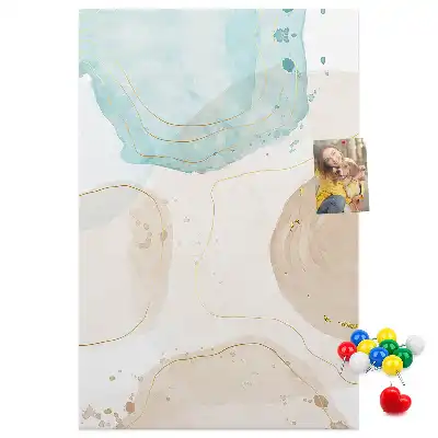 Prikbord Pastelvlekken