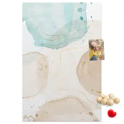 Prikbord Pastelvlekken