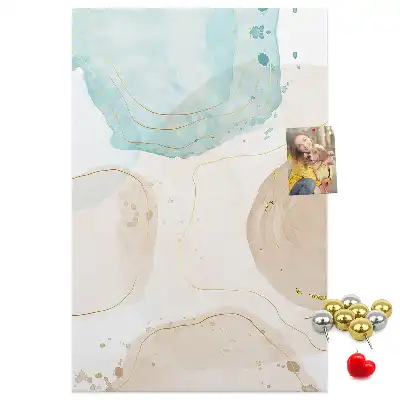 Prikbord Pastelvlekken