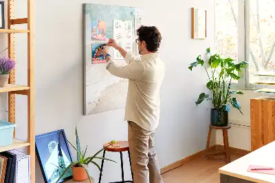 Prikbord Pastelvlekken