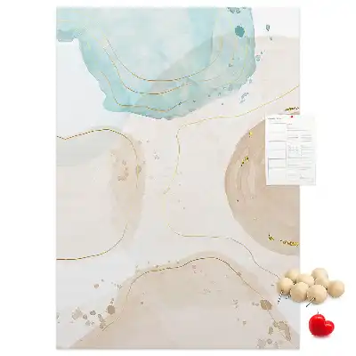 Prikbord Pastelvlekken