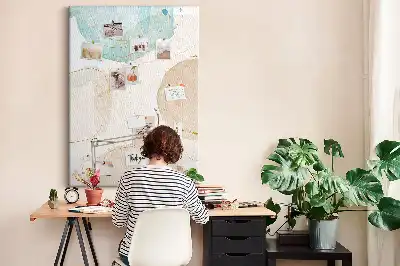 Prikbord Pastelvlekken