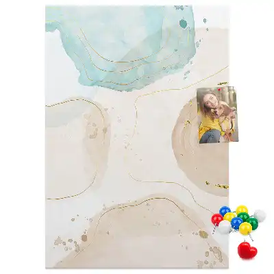 Prikbord Pastelvlekken