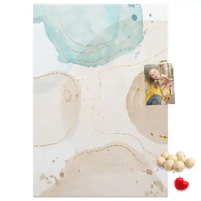 Prikbord Pastelvlekken