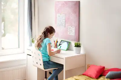 Prikbord van kurk Subtiele veren