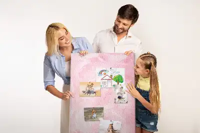 Prikbord van kurk Subtiele veren