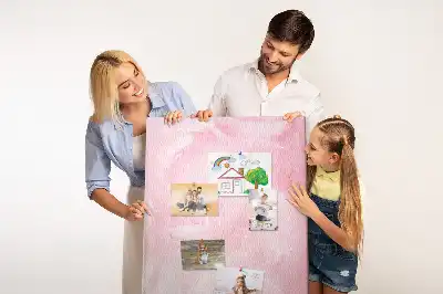 Prikbord van kurk Subtiele veren