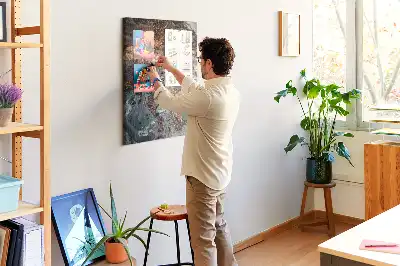 Prikbord Artistiek marmer