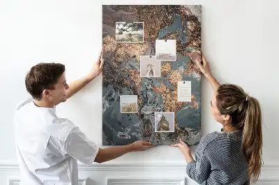 Prikbord Artistiek marmer
