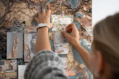 Prikbord Artistiek marmer