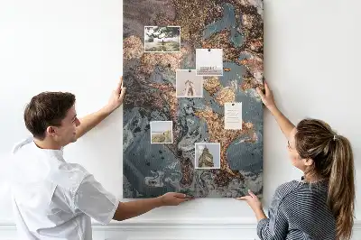 Prikbord Artistiek marmer