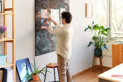 Prikbord Artistiek marmer