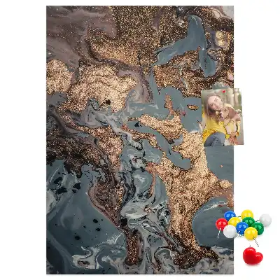 Prikbord Artistiek marmer