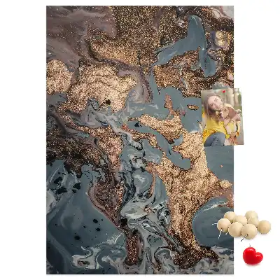 Prikbord Artistiek marmer
